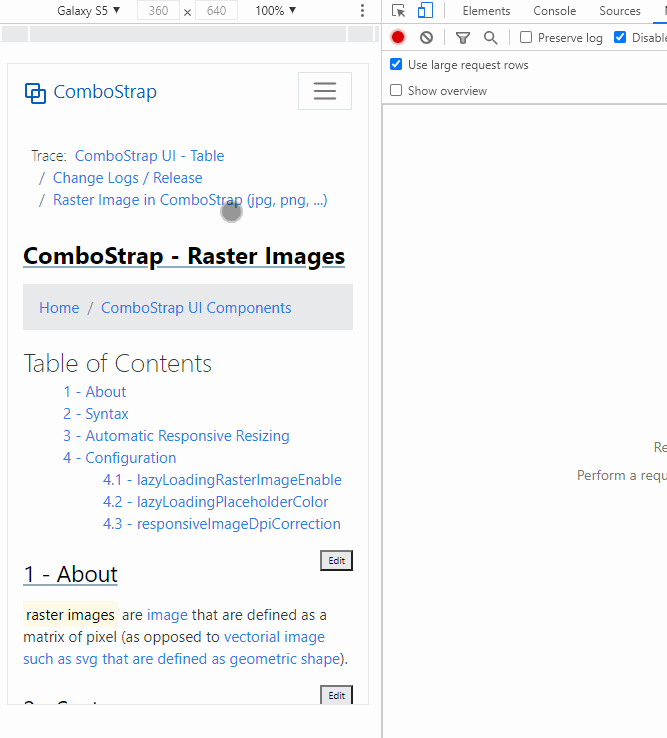Lazy Responsive Load